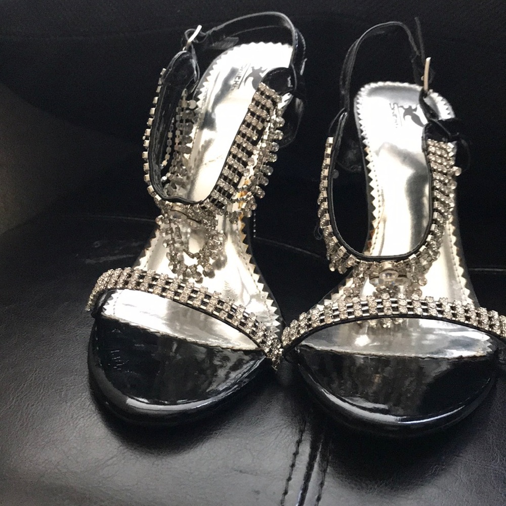 Sheik | Jeweled Evening Heels Breakfast at Tiffany’s Style Formal Prom